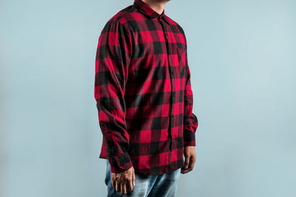 Red plaid shirt
